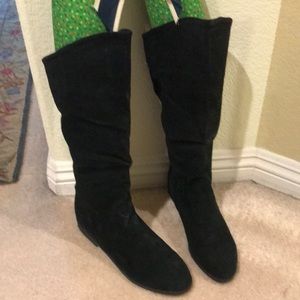 Pull in high shaft boots